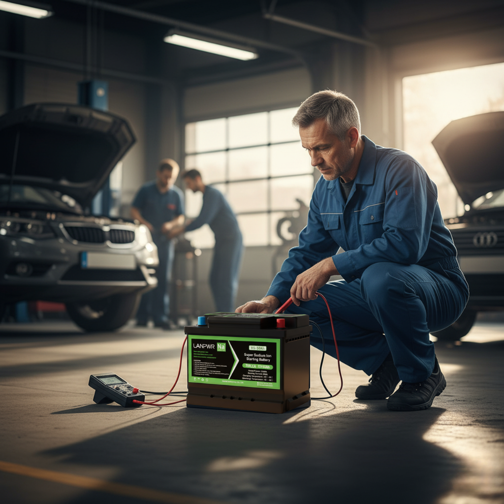 12V 50Ah 610Wh Sodium-ion Starting Battery