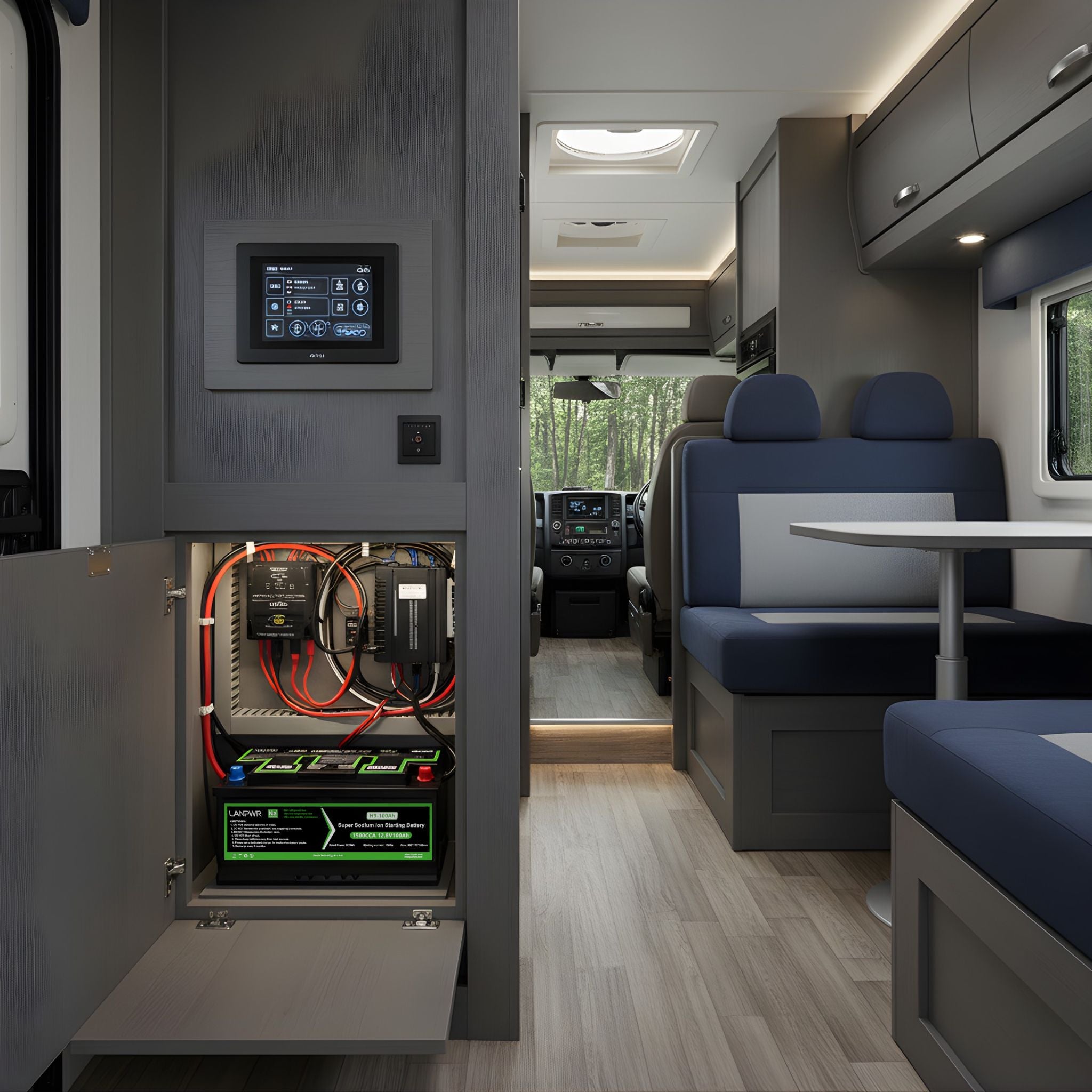 12V 100Ah 1200Wh Sodium-ion Starting Battery