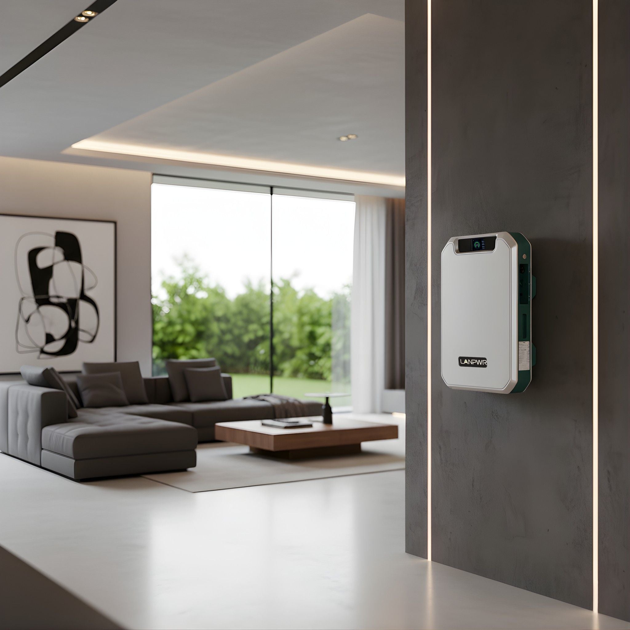 LANPWR Model 3 3000W 2560Wh All in One Balcony Solar System