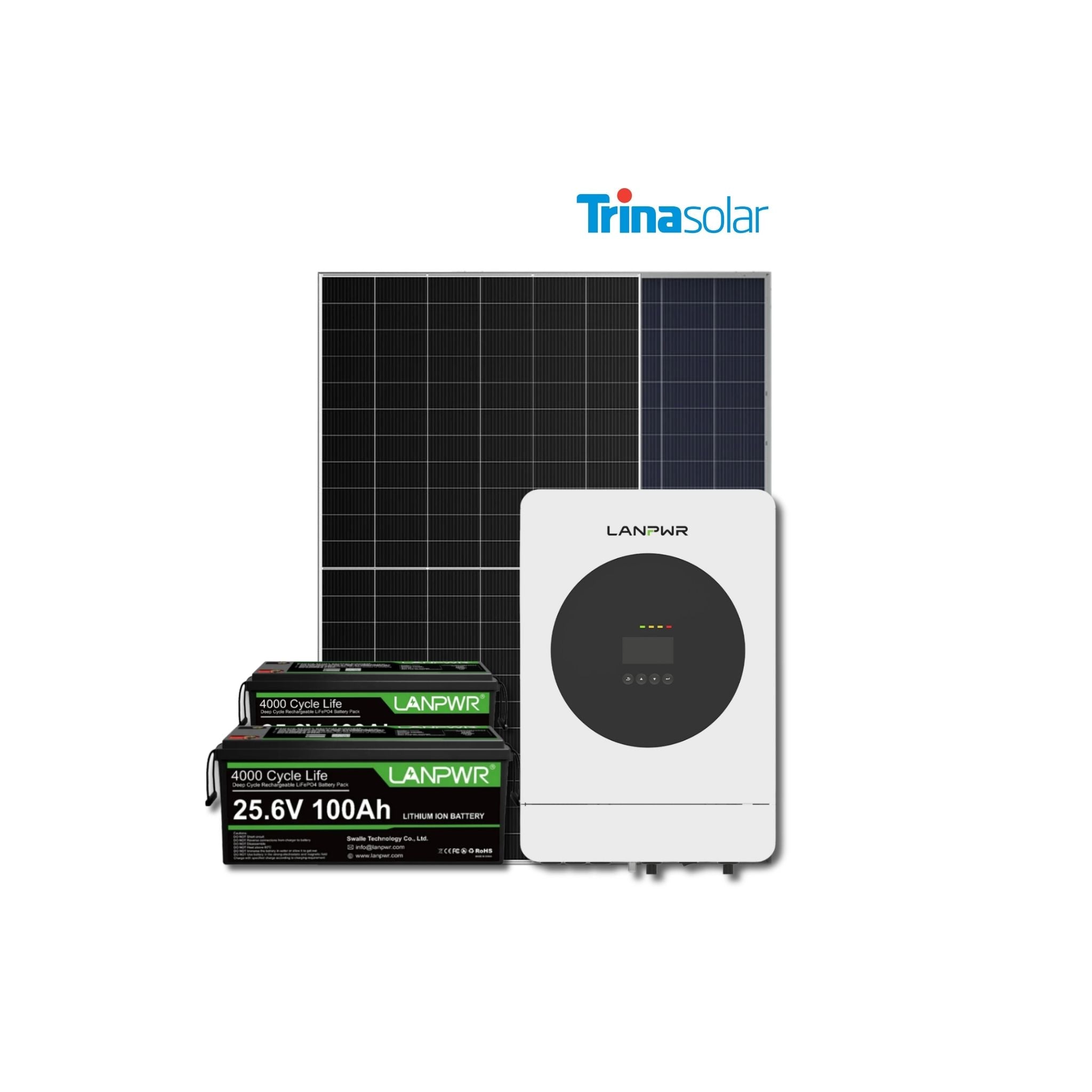 3.6kW Off-Grid System (1 Phase) | Battery 5.12kWh