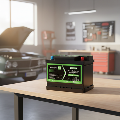 12V 50Ah 610Wh Sodium-ion Starting Battery