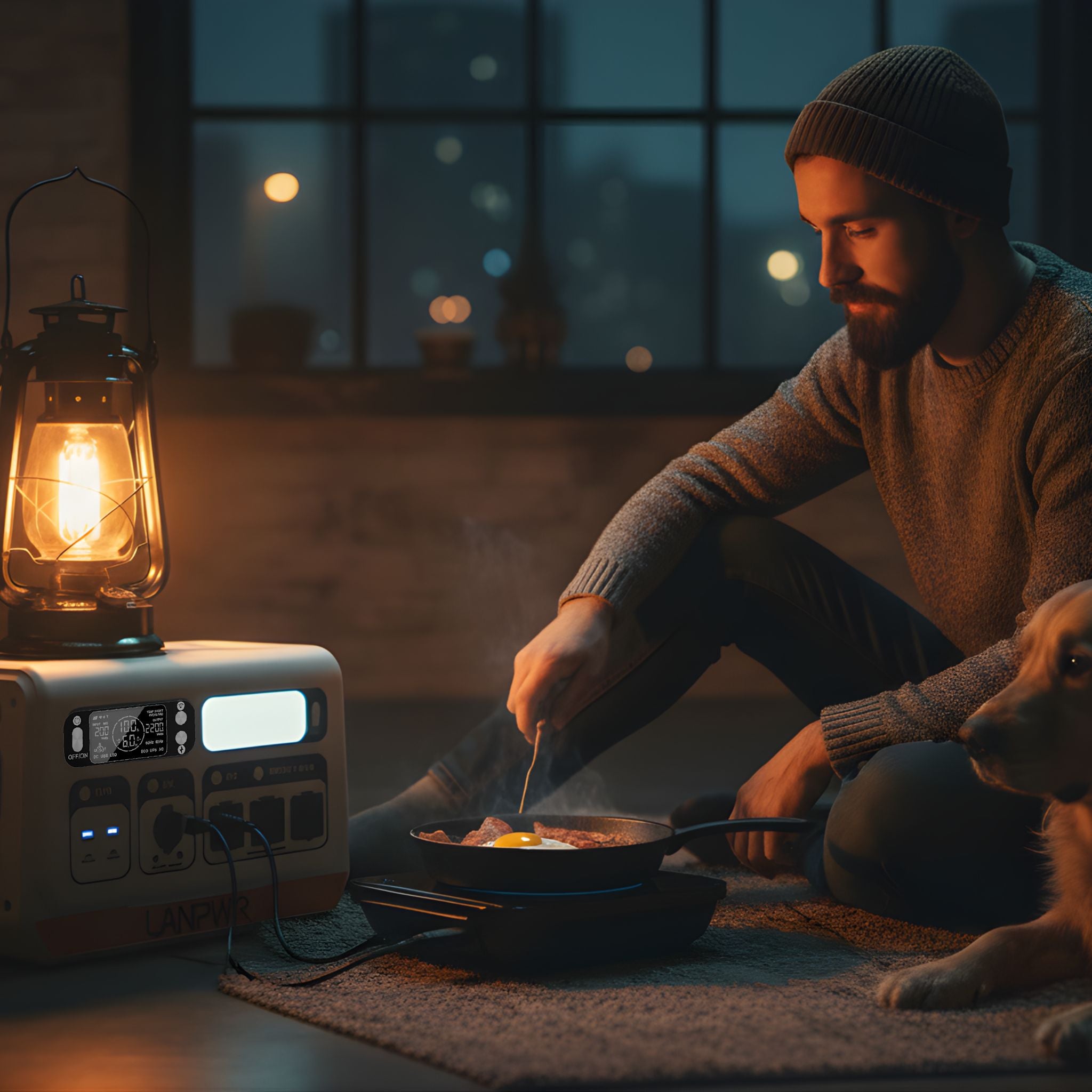 LANPWR  2200Pro All-in-one Balcony Solar System