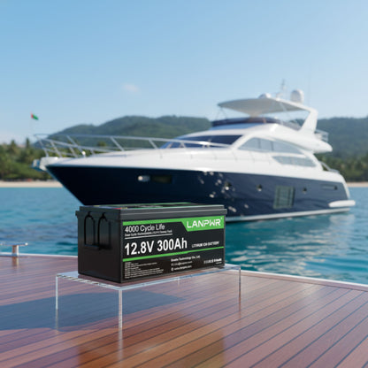 12.8V 300Ah 3840Wh LiFePO4