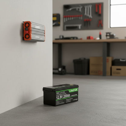 12.8V 200Ah 2560Wh LiFePO4