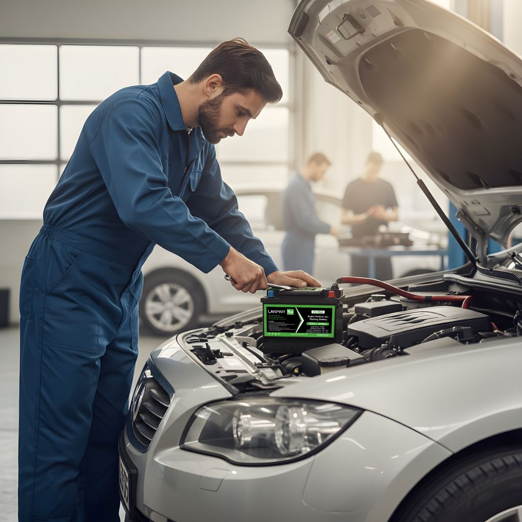 12V 50Ah 610Wh Sodium-ion Starting Battery